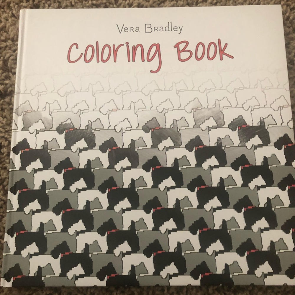 Vera Bradley coloring book